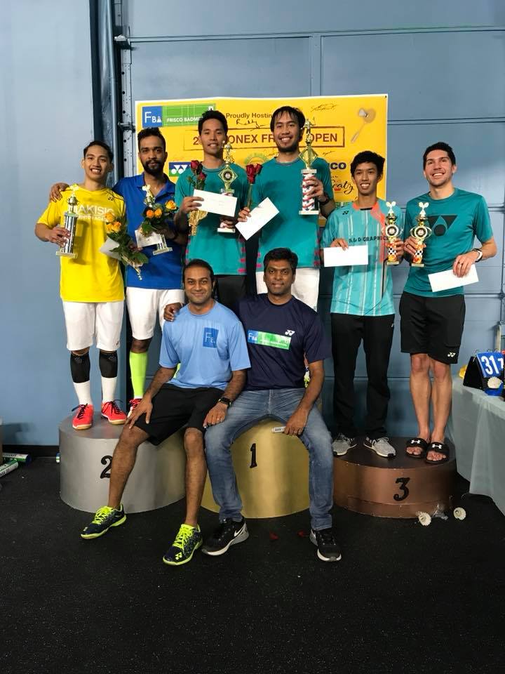 2017 Yonex Frisco Open Champs!!