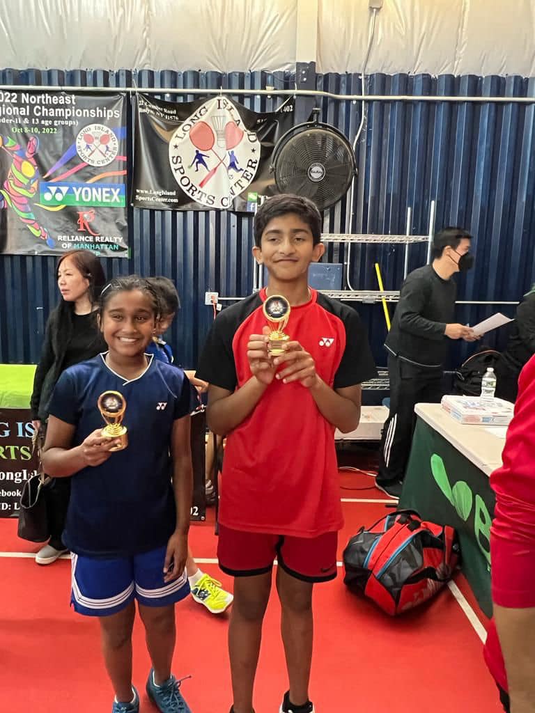 Medal spree of the Team Austin & Frisco Badminton continues …