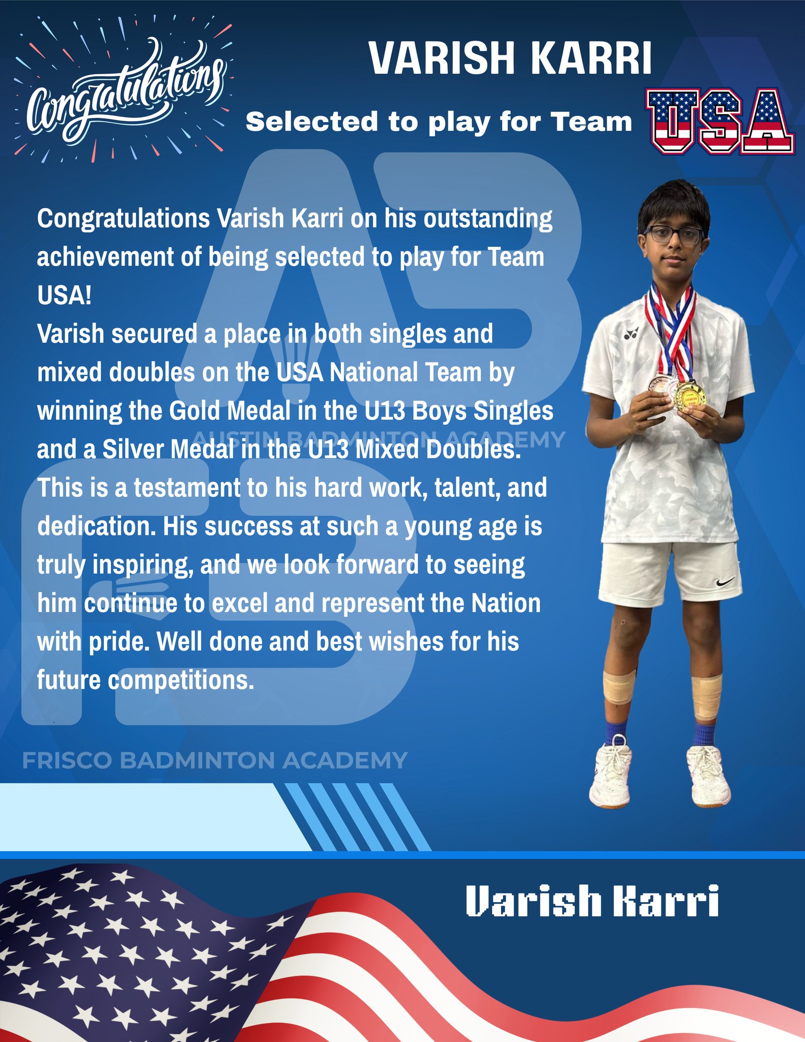 FBA & ABA athletes make it into USA National team!1