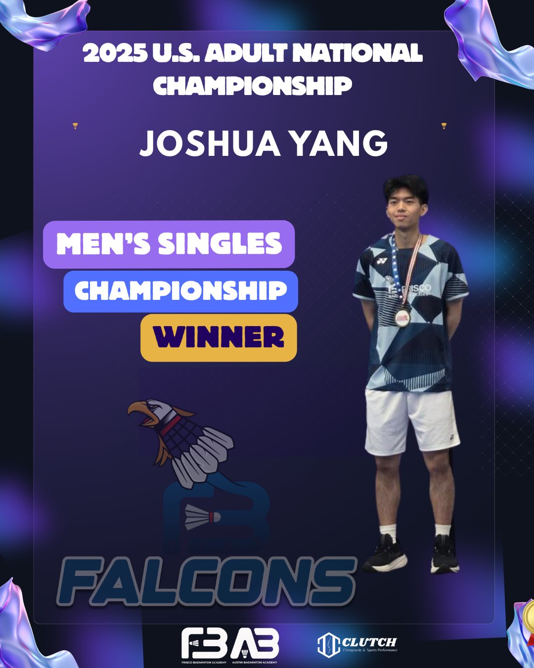 FBA athletes shine at 𝟮𝟬𝟮𝟱 𝗨.𝗦. 𝗬𝗢𝗡𝗘𝗫 𝗔𝗱𝘂𝗹𝘁 𝗡𝗮𝘁𝗶𝗼𝗻𝗮𝗹 𝗖𝗵𝗮𝗺𝗽𝗶𝗼𝗻𝘀𝗵𝗶𝗽𝘀