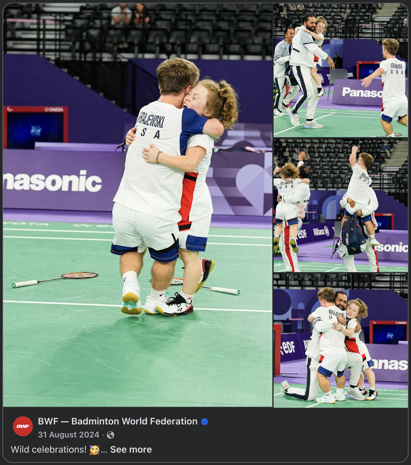 History in making for Badminton in USA!